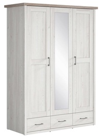 Black Red White Luca JuZi Wardrobe Sibiu Larch/Sonoma Oak