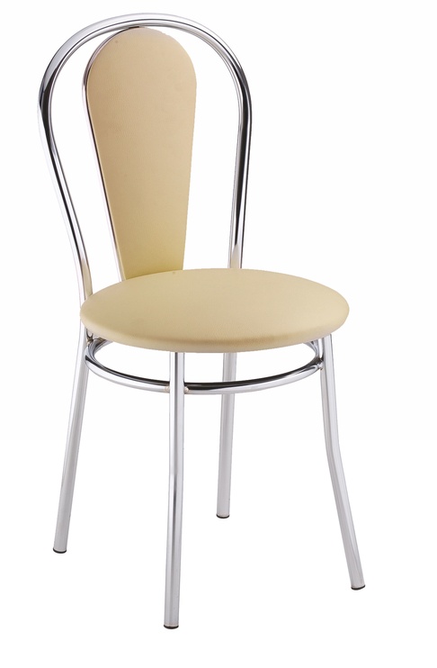 Ēdamistabas krēsls, smilškrāsas, 37 cm x 43 cm x 85 cm
