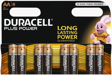Duracell Plus Power AA Alkaline Battery 8pcs