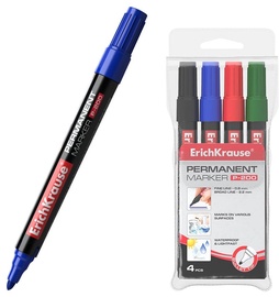 ErichKrause Permanent Marker P-200 4pcs