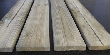 Aialipp SHP 18x95x1200mm roheline immutatud 10tk