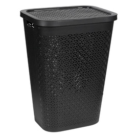 Ящик для белья Curver Terrazzo Laundry Basket 55l Black