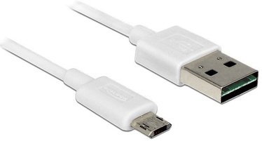 Delock Cable USB / USB-micro White 1m