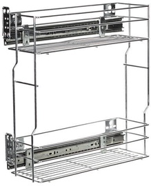 Plaukts Bodzio Cabinet Cargo Basket, nerūsējošā tērauda, 200 mm