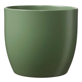 Soendgen Keramik Basel Pot Matte Green 16cm