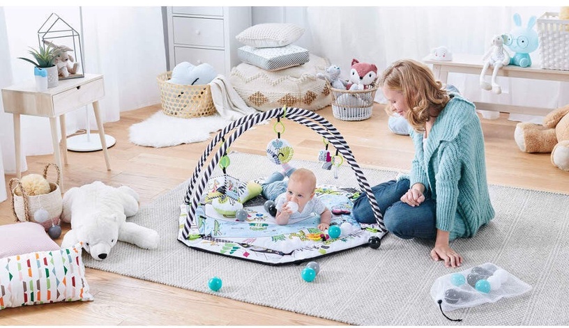 Коврик для игр KinderKraft Mata 4 SMart, 95 см x 95 см