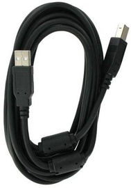 4World USB Type A To USB Type B 3m Black