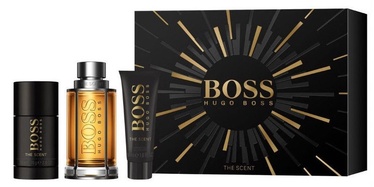 Hugo Boss The Scent 100ml EDT + 50ml Shower Gel + 75ml Deostick New Design