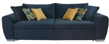 Black Red White Gaspar IV Sofa Dark Blue