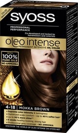 Kраска для волос Syoss Oleo Intense, Mokka Brown, Mokka Brown 4-18