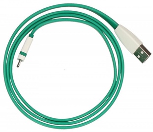 TB Cable USB to Micro USB Green 1m