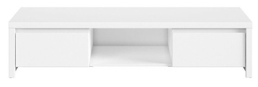 TV galds Black Red White Kaspian, balta, 1435x555x335 mm