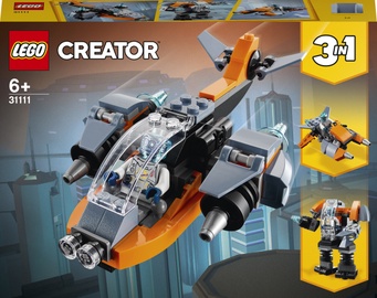 Konstruktor LEGO Creator Küberdroon 31111, 113 tk