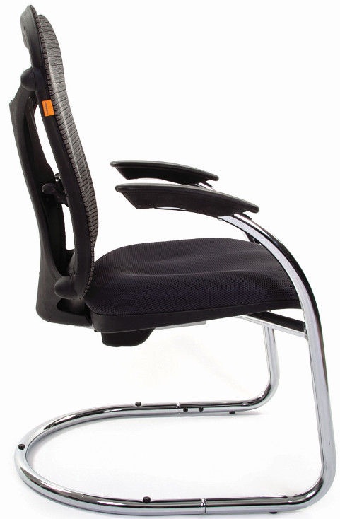 Стул для посетителей Chairman 426 TW-12, серый, 49 см x 66 см x 100 см