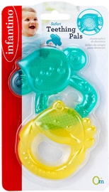 Zobu riņķis Infantino Water Teething Pals, 2 gab.