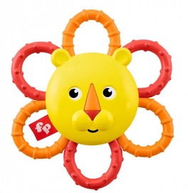 Прорезыватель Fisher Price Take & Teethe Lion, красный/желтый