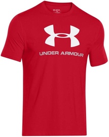 Under Armour T-Shirt CC Sportstyle Logo 1257615-600 Red XS