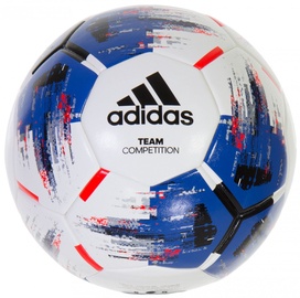 Adidas Team Competitio Ball White/Blue Size 5