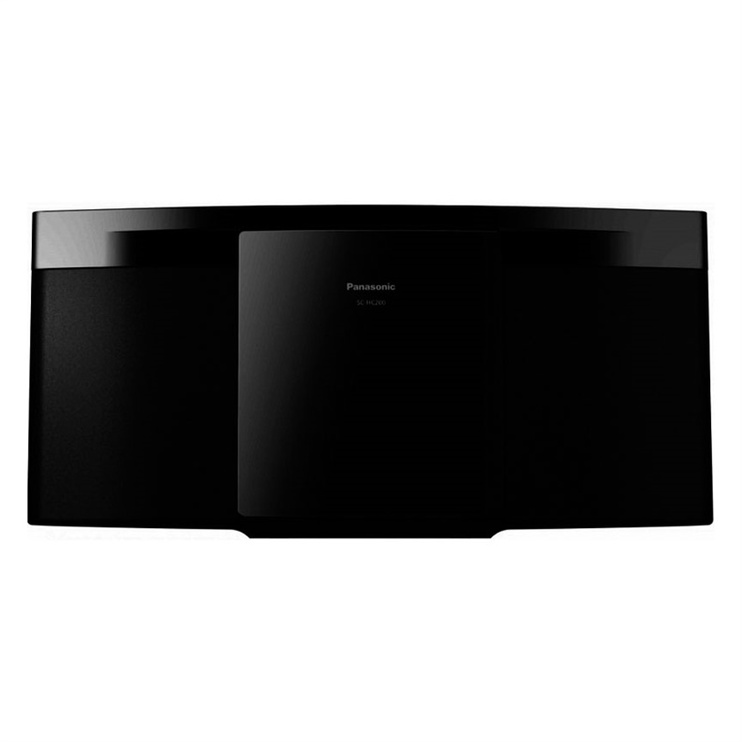 Muusikakeskus Panasonic SC-HC200EG-K, 20 W, must