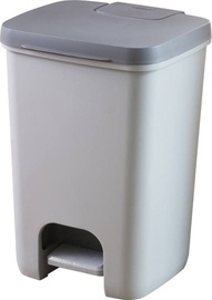 Atkritumu tvertne Curver Essentials, pelēka, 40 l, 55 cm x 37.5 cm