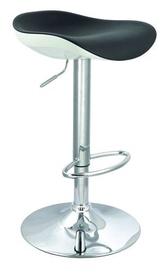 Baro kėdė Signal Meble C-631 Black/White, 1 vnt.