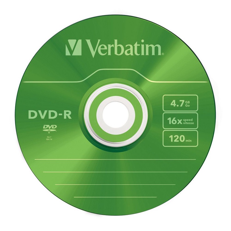 Duomenų laikmena Verbatim, 4.7 GB, 5vnt.