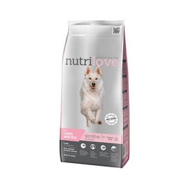Sausas ėdalas šunims Nutrilove Sensitive, su ėriena, 3 kg