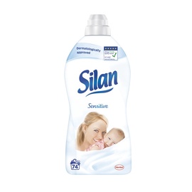 Skalbinių minkštiklis Silan Sensitive, 1.85 l