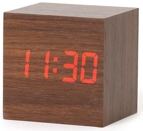 Настенные и интерьерные часы Platinet Alarm Clock Wooden Cube 43242