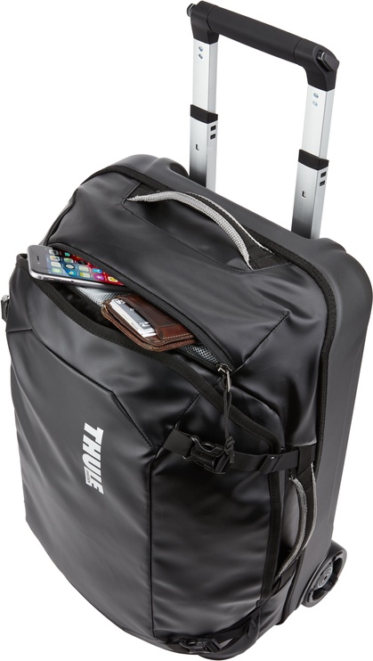 Ceļojumu soma uz riteņiem Thule Thule Chasm 3204288, melna, 40 l