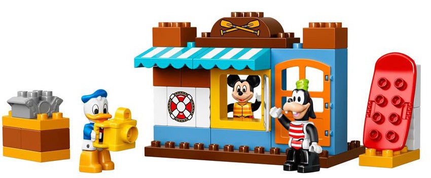 mickey and friends beach house duplo