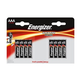 Baterijas Energizer 7638900410662, AAA, 1.5 V, 8 gab.