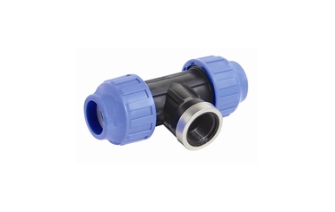 Тройник для внутренней канализации STP Fittings Sia, 3/4 дюйма - Внутренняя резьба, Ø20 мм
