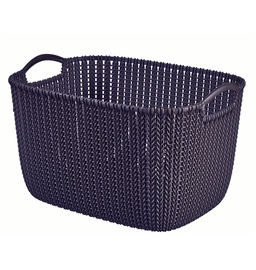 Korv Curver Knit L SQR purpurne