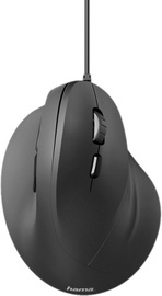 Kompiuterio pelė Hama EMC-500 Black, laidinė, optinė
