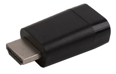 Adapter Gembird HDMI / VGA VGA female, HDMI A male, must