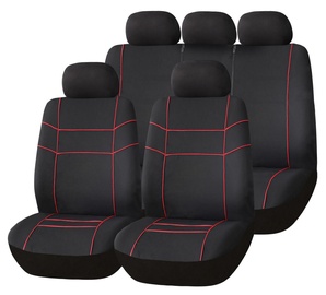 Automašīnu sēdekļu pārvalks Bottari Vector Seat Cover Set Black Red