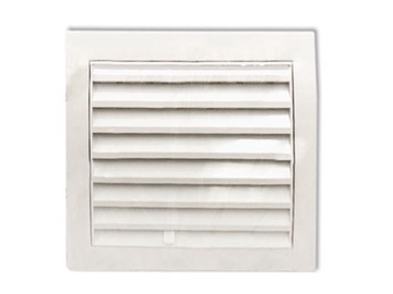 Ventilācijas reste Europlast ND148X153/100mm, balta