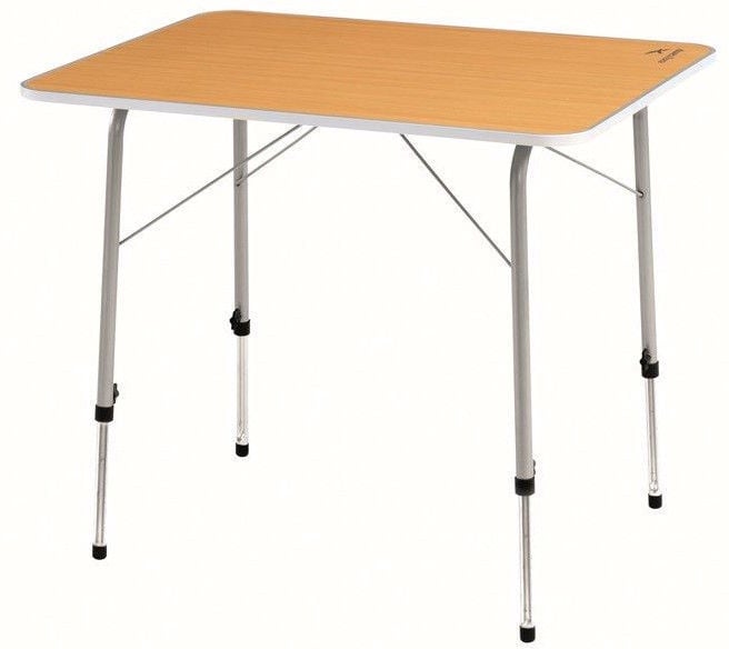 Kempinga galds Easy Camp Menton 540022, brūna, 60 x 80 x 50 - 68 cm