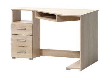 WIPMEB Tatris 17 Desk Left Sided Sonoma Oak
