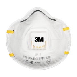 Respirators 3M FFP1, balta