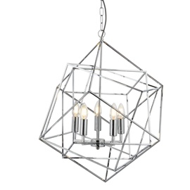 Pakabinamas šviestuvas Searchlihgt Cube 7865-5CC, 5x7, E14