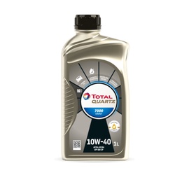 Pussintētiska motoreļļa Total Quartz 7000 10w40, 1l