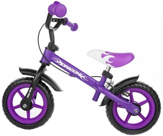 Balansinis dviratis Milly Mally Dragon With Brakes Violet 4782