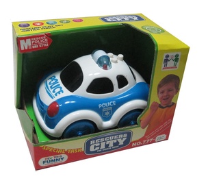 Bērnu rotaļu mašīnīte Rescuers City Police Car 601602896, zila