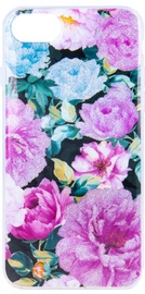 Mocco Spring Back Case For Samsung Galaxy A6 Plus Pink Peonies
