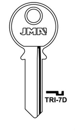 Raktų ruošinys Jma TRI-7D, 1 vnt.