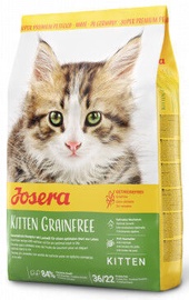 Sausas kačių maistas Josera Kitten Grainfree, paukštiena, 2 kg