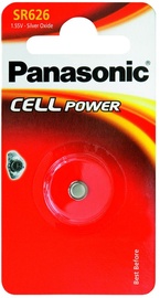 Baterijas Panasonic 12503, SR626, 1.55 V, 1 gab.