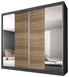 Idzczak Meble Wardrobe Multi 36 203 Graphite/Sonoma Oak